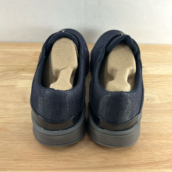 Bzees Glade Washable Slip-ons- Navy- Size 9 M- NIB - Picture 3 of 8